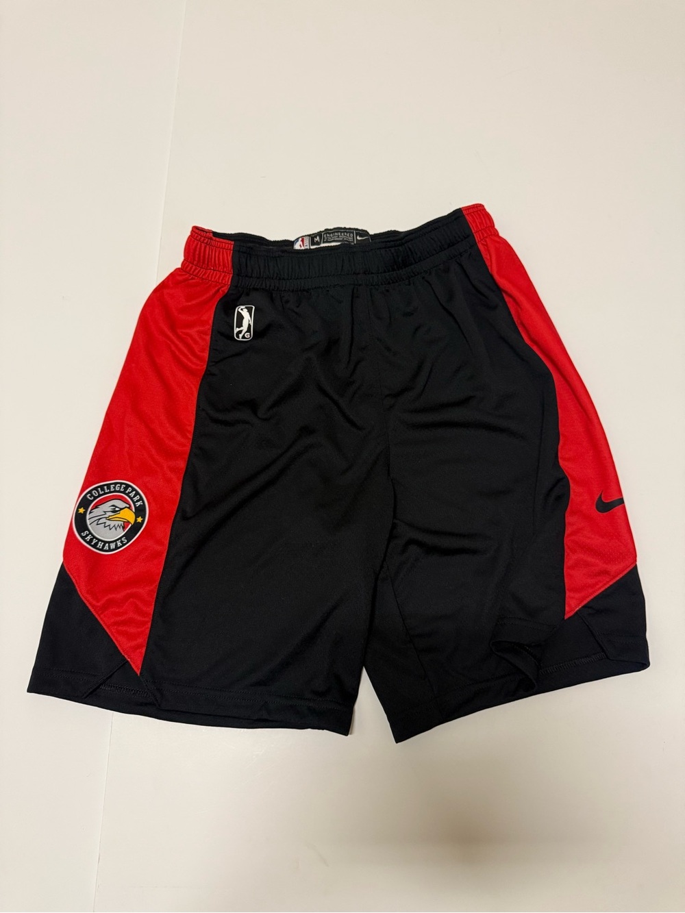 Nike NBA G-League Basketball Shorts Long Atlanta College Park Skyhawks SZ M NWOT